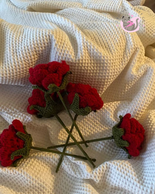 Rose flower stem