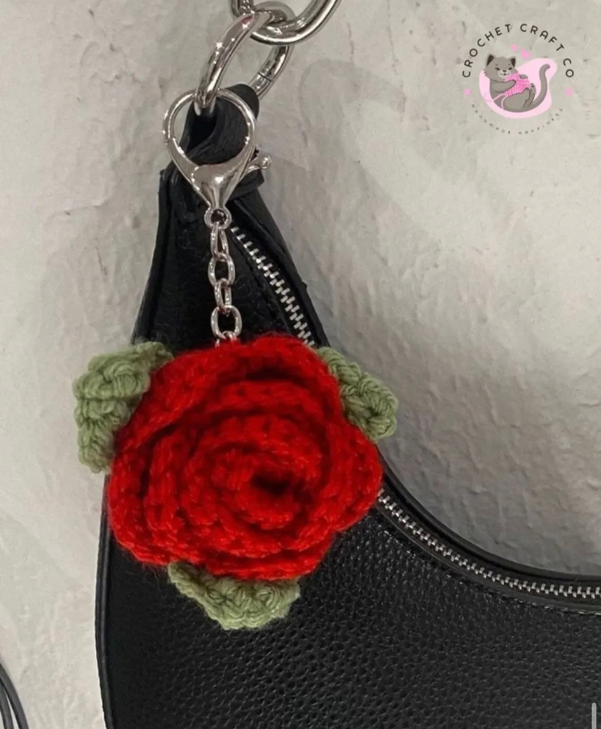 Rose keychain