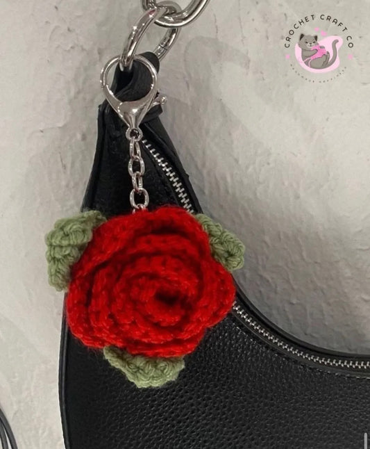Rose keychain