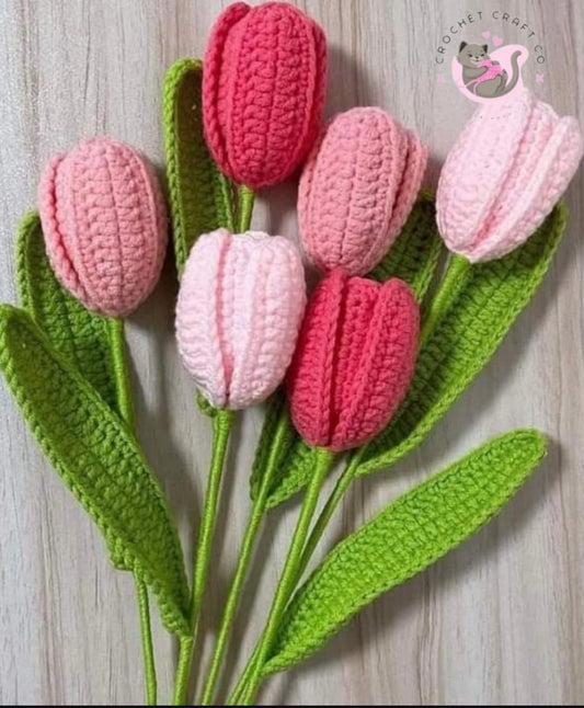 Tulip flower stem