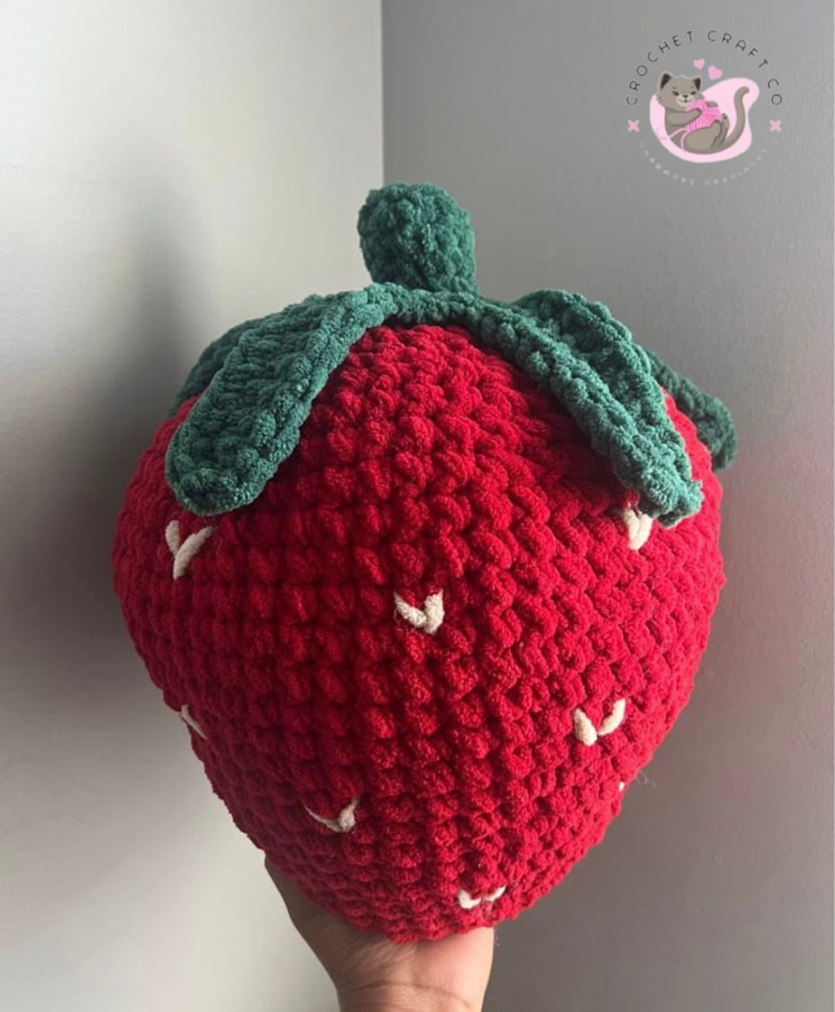 Strawberry pillow