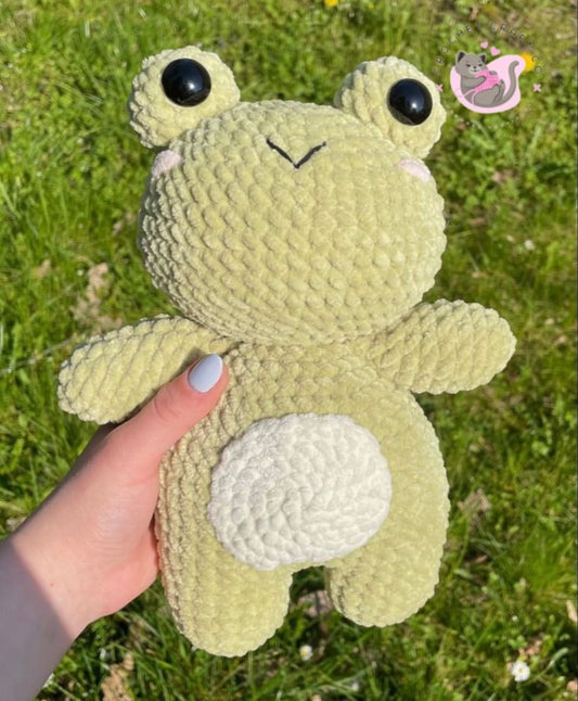 Frog plushie