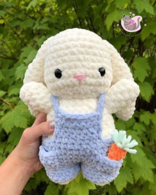 Jumpsuit Bunny Plushie